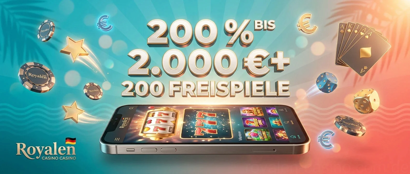 200 % BIS 2.000 €+ 200 FREISPIELE